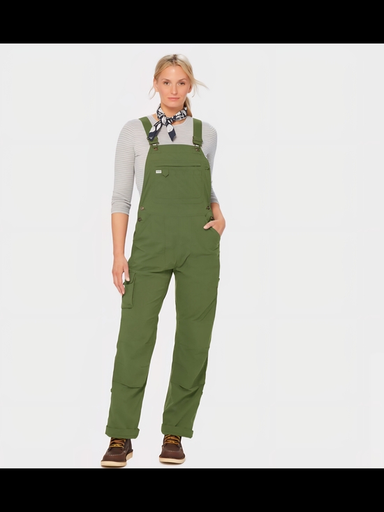 Duluth Trading Co Denim - Duluth Trading Co Olive Green Women's Utility Overalls